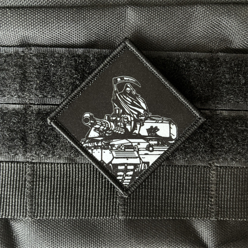 Urban Backpack Tactical - Reaper Tank Tactical Patch Skeleton Morale