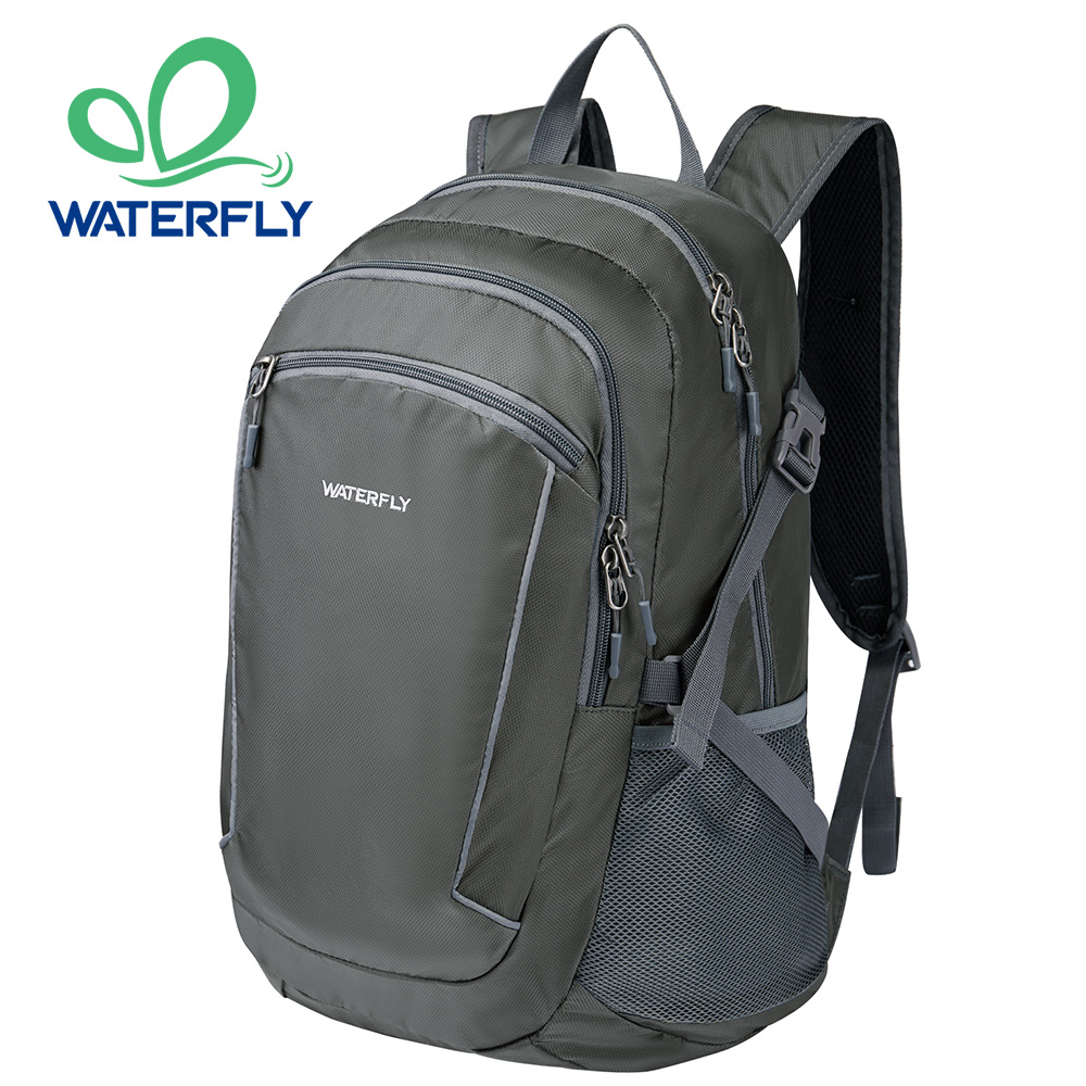 Foldable Backpack Small - WATERFLY 28L Foldable Hiking Backpack Lightweight