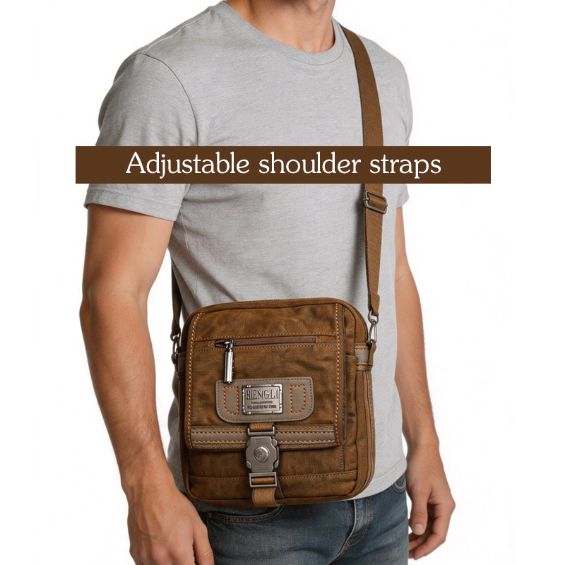 Canvas Backpack Casual - Men Canvas Shoulder Bags Leisure Wear