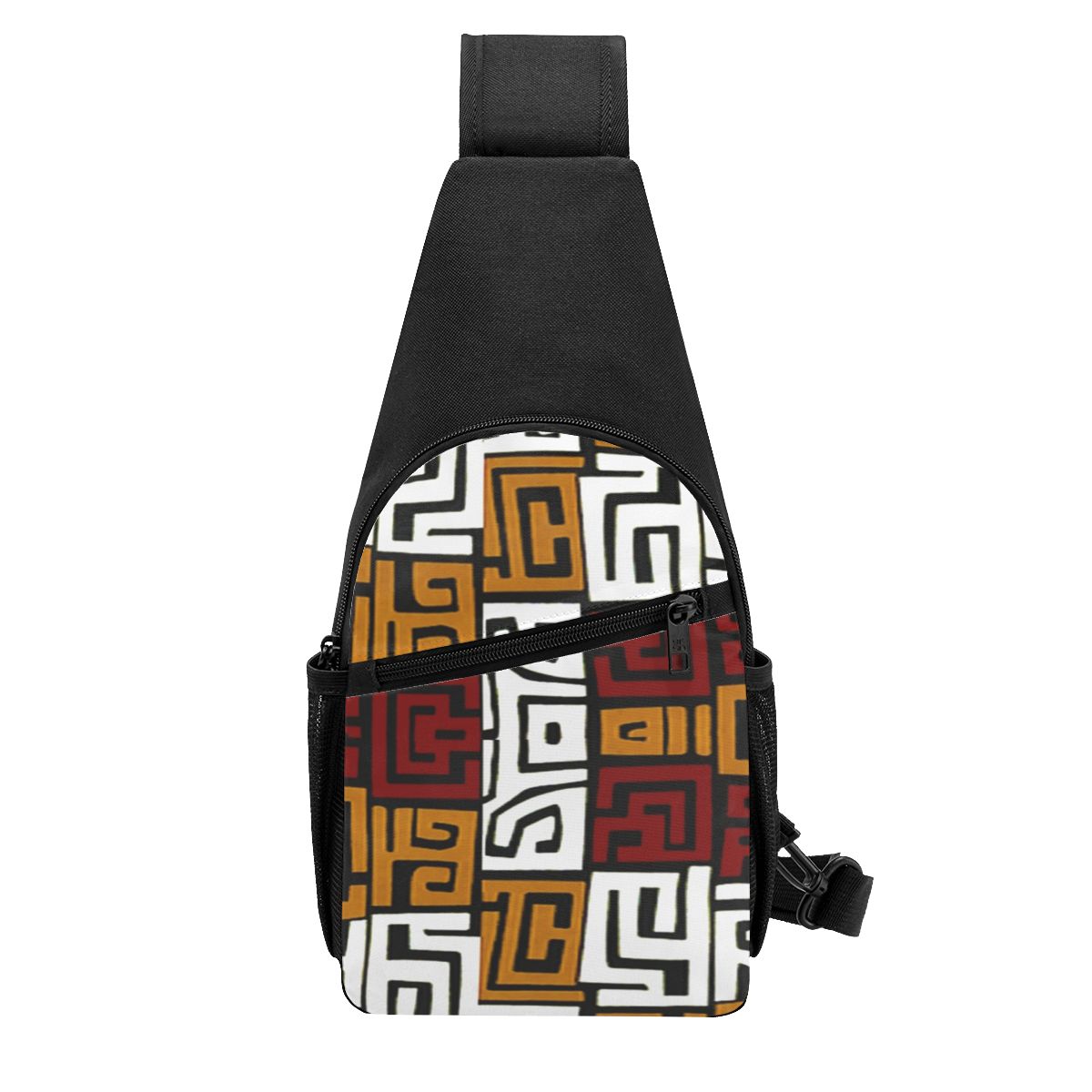 African Kuba Fabric Chest Bag  - огляд і ціна Sling Backpack Shoulder