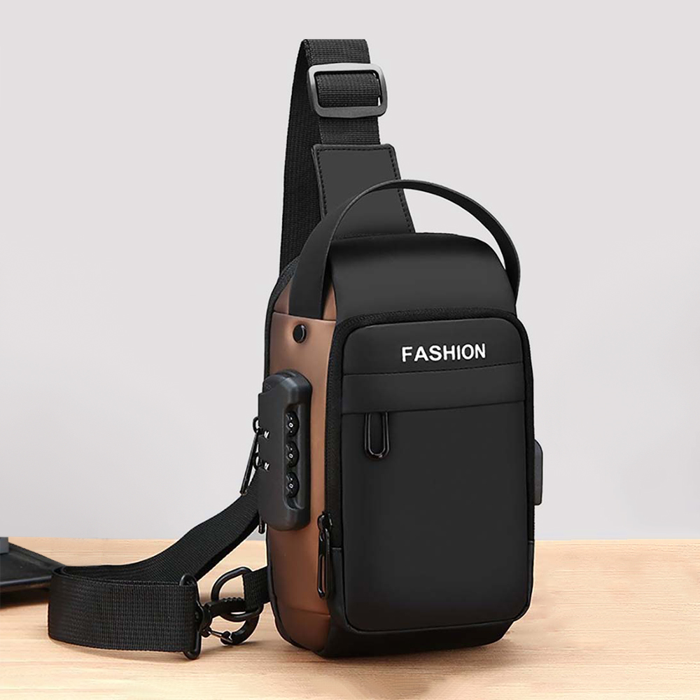Men Cross body Bag Sling Backp - огляд і ціна Sling Backpack Shoulder