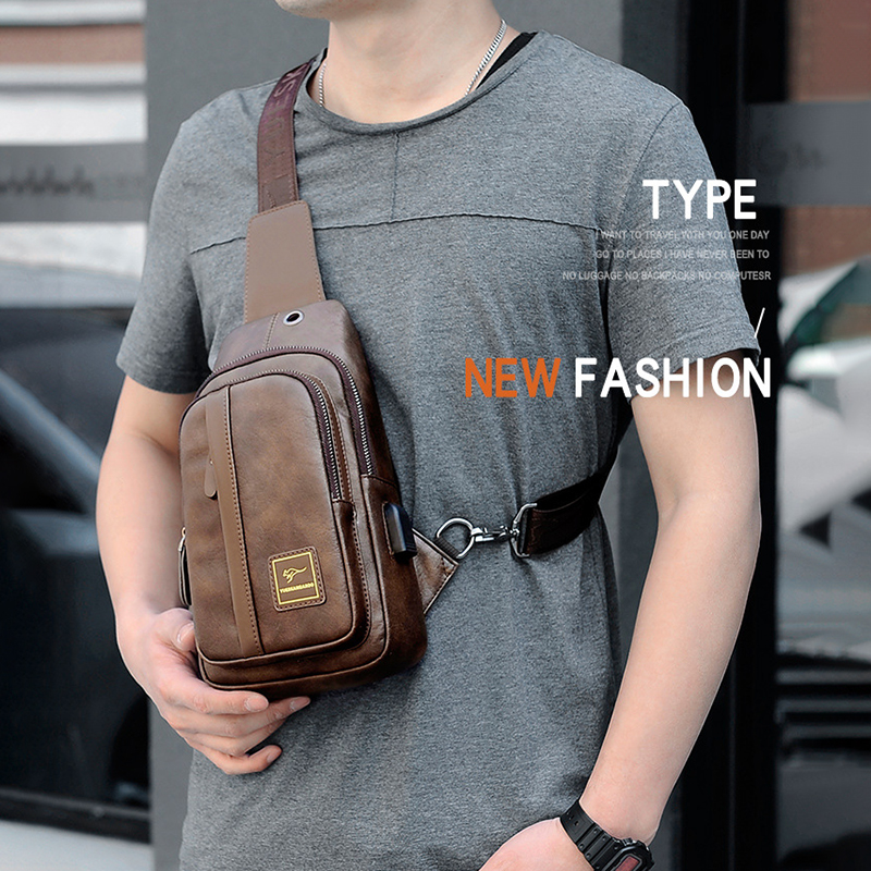 Portable Chest Bag for Man Fas - огляд і ціна Mini Backpack Purse