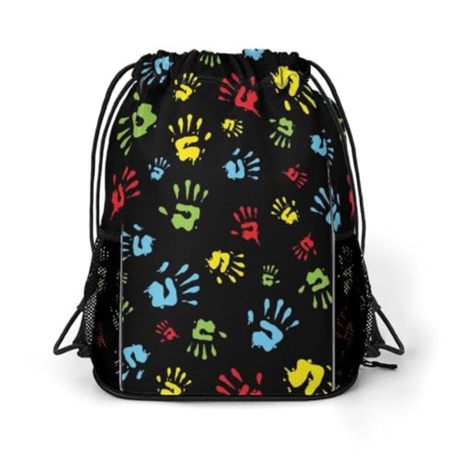 Drawstring Backpack Gym Bag Wi - огляд і ціна Drawstring Gym Bag