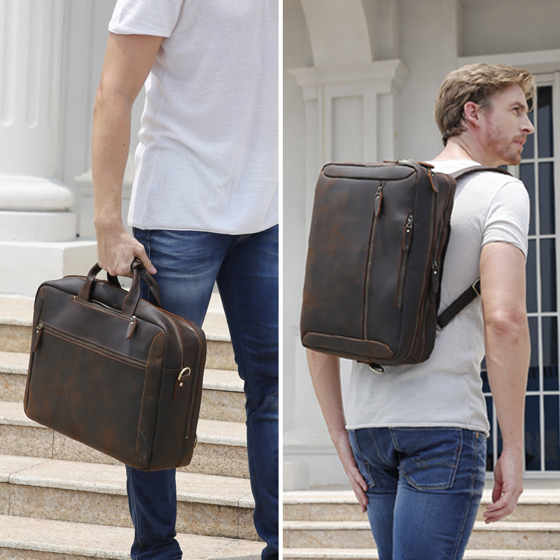 3 Use Men Business Briefcase V - огляд і ціна Laptop Backpack 15.6