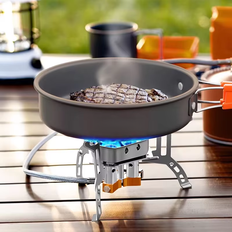 Three-Head Gas Stove Portable  - огляд і ціна Foldable Backpack Small