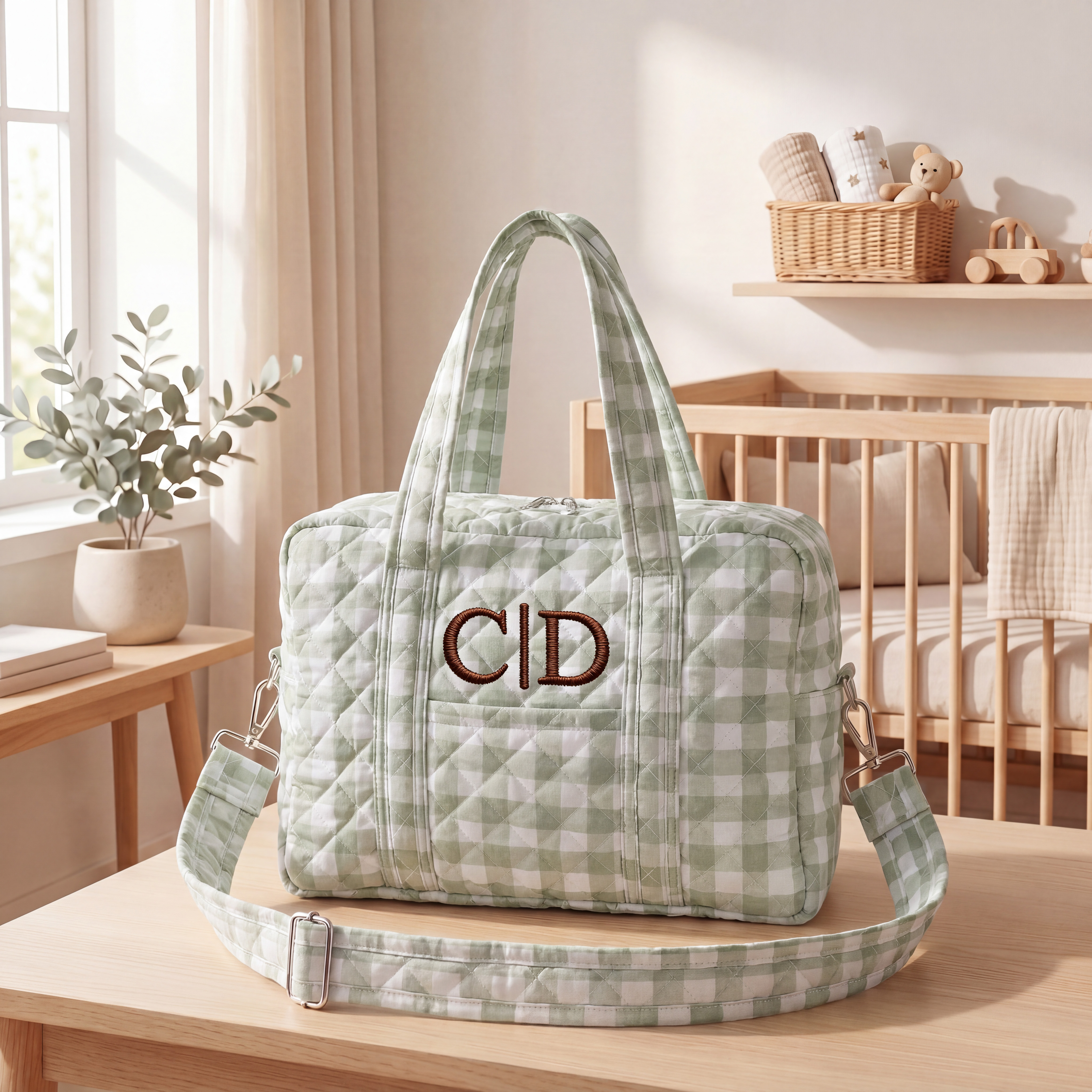 1 pc Custom Name Embroidered D - огляд і ціна Backpack Diaper Bag