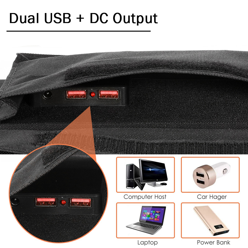 Foldable Waterproof USB Solar  - огляд і ціна Hiking Backpack Waterproof