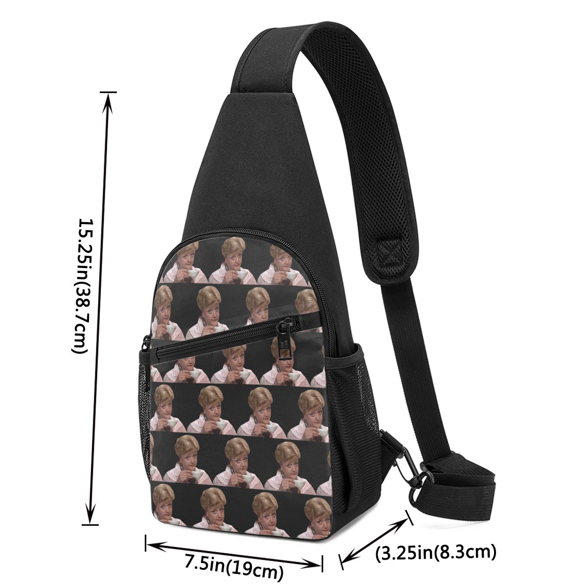Jessica Fletcher Judging Murde - огляд і ціна Sling Backpack Shoulder
