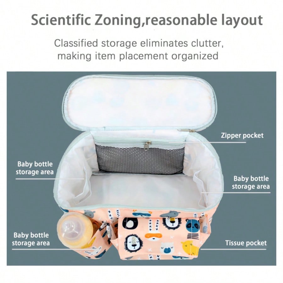 Stroller hanging bag, large mu - огляд і ціна Backpack Insert Organizer