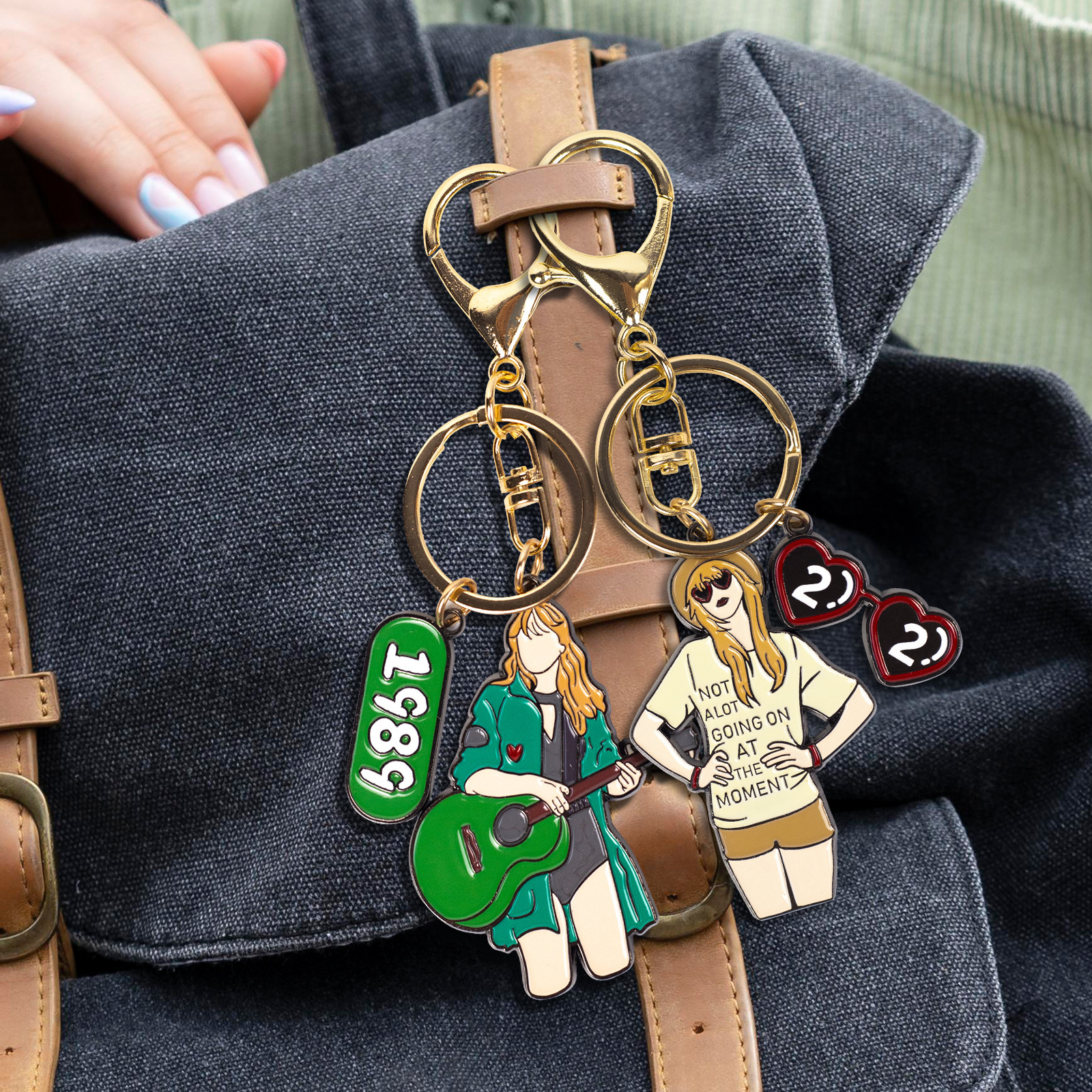 Taylor Swift Keychain Lovely 1 - огляд і ціна Fashion Backpack Women