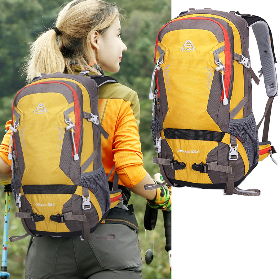 35L Outdoor Travel Hiking Back - огляд і ціна Rain Cover Backpack