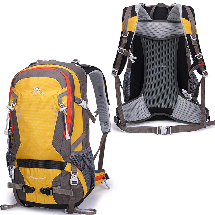 35L Outdoor Travel Hiking Back - огляд і ціна Rain Cover Backpack