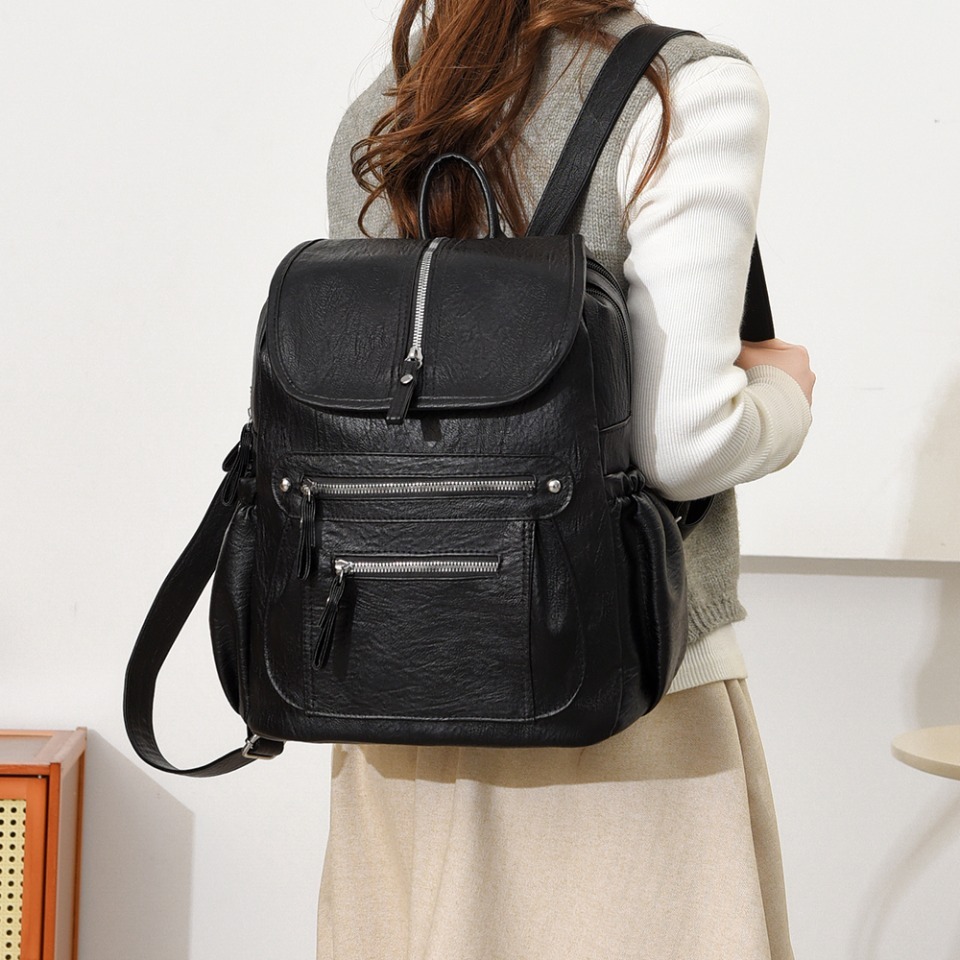 Ladies Bookbag Rucksack Women  - огляд і ціна Leather Backpack Vintage