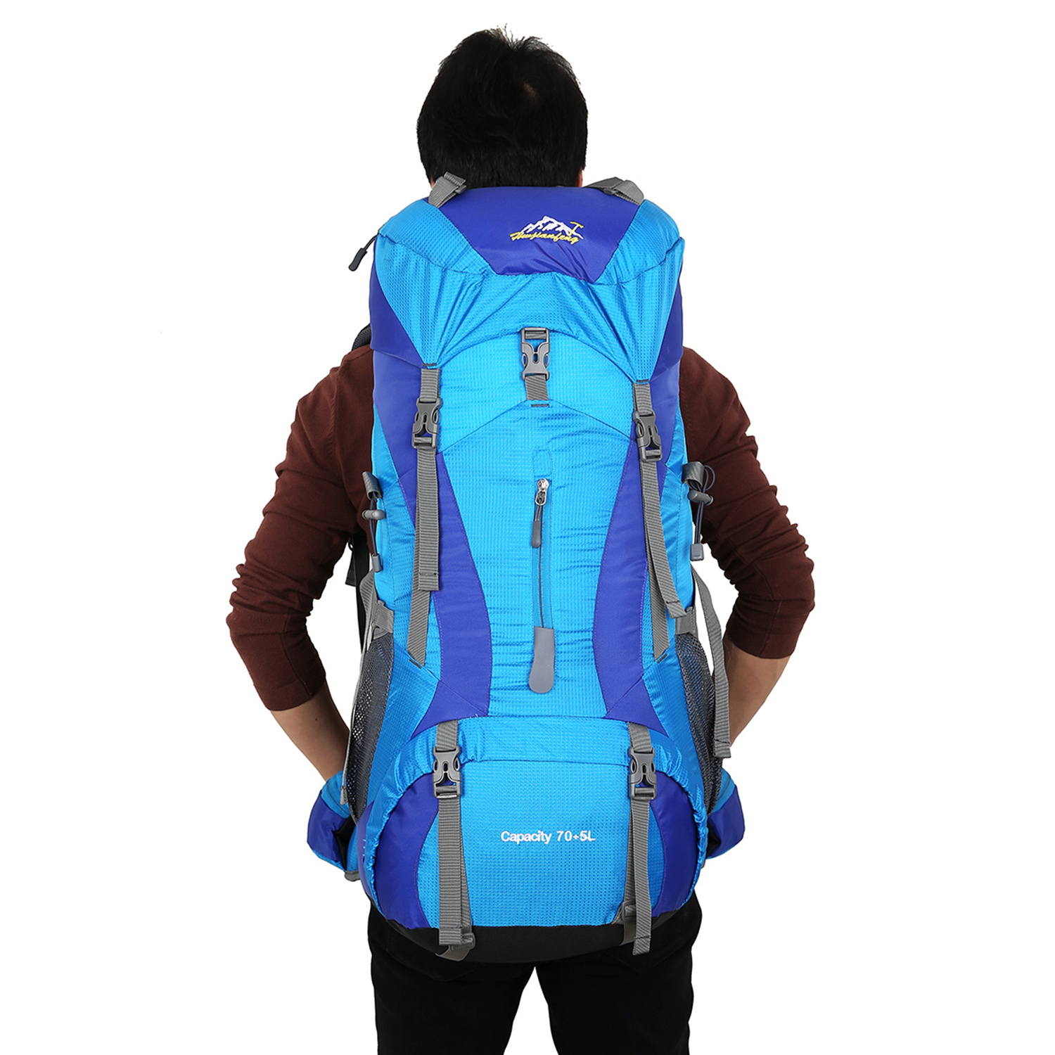 75L Men Women Outdoor Hiking T - огляд і ціна Rain Cover Backpack