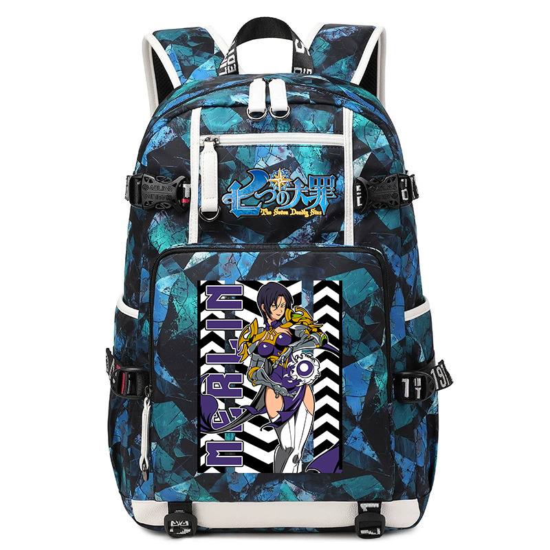 The Seven Deadly Sins Anime Pr - огляд і ціна School Backpack Teen
