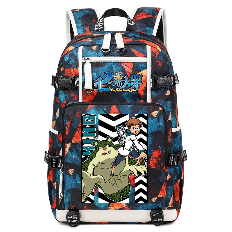 The Seven Deadly Sins Anime Pr - огляд і ціна School Backpack Teen