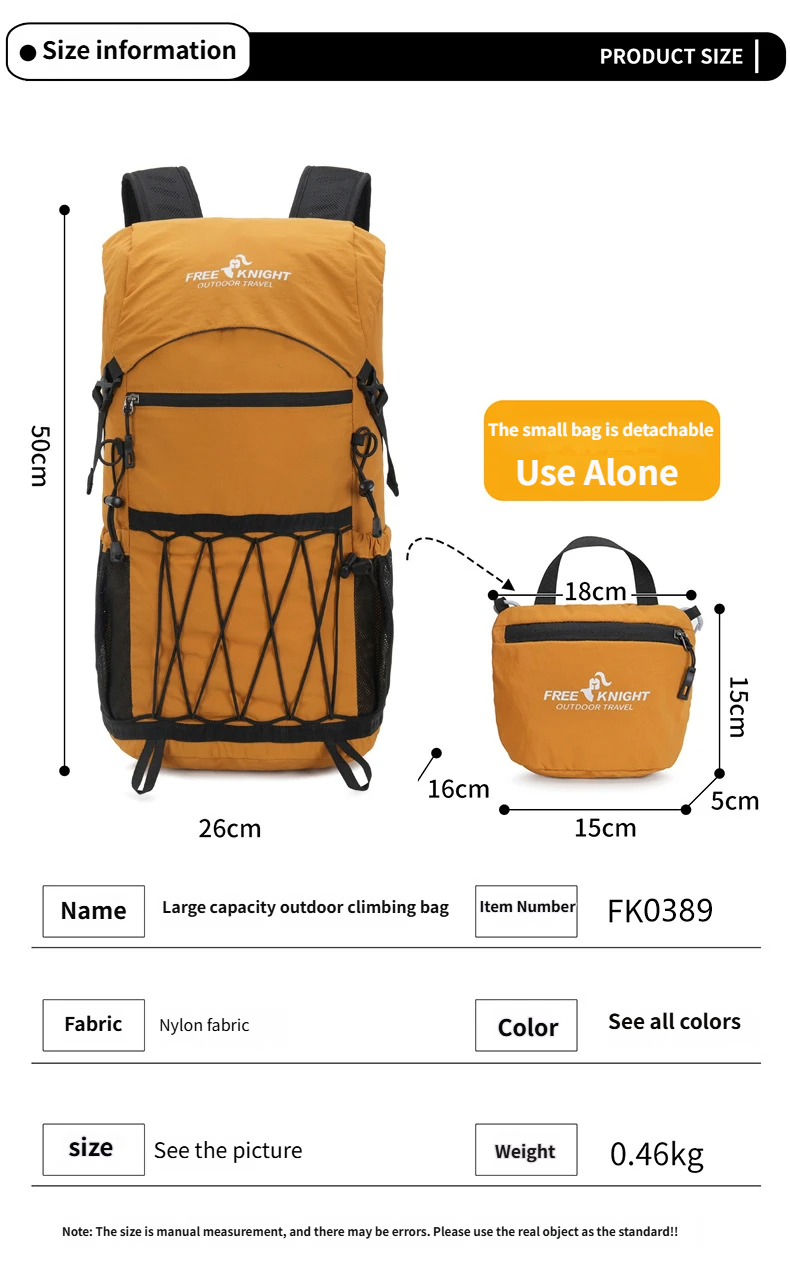 30L Tactical Waterproof Backpa - огляд і ціна Rain Cover Backpack