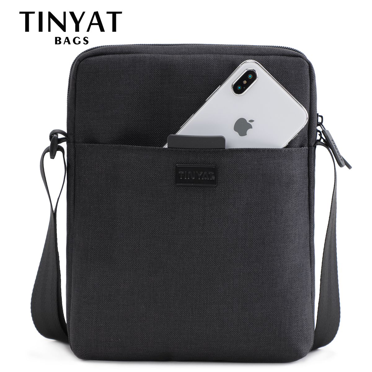 TINYAT Men's Bags Light Canvas - огляд і ціна Canvas Backpack Casual