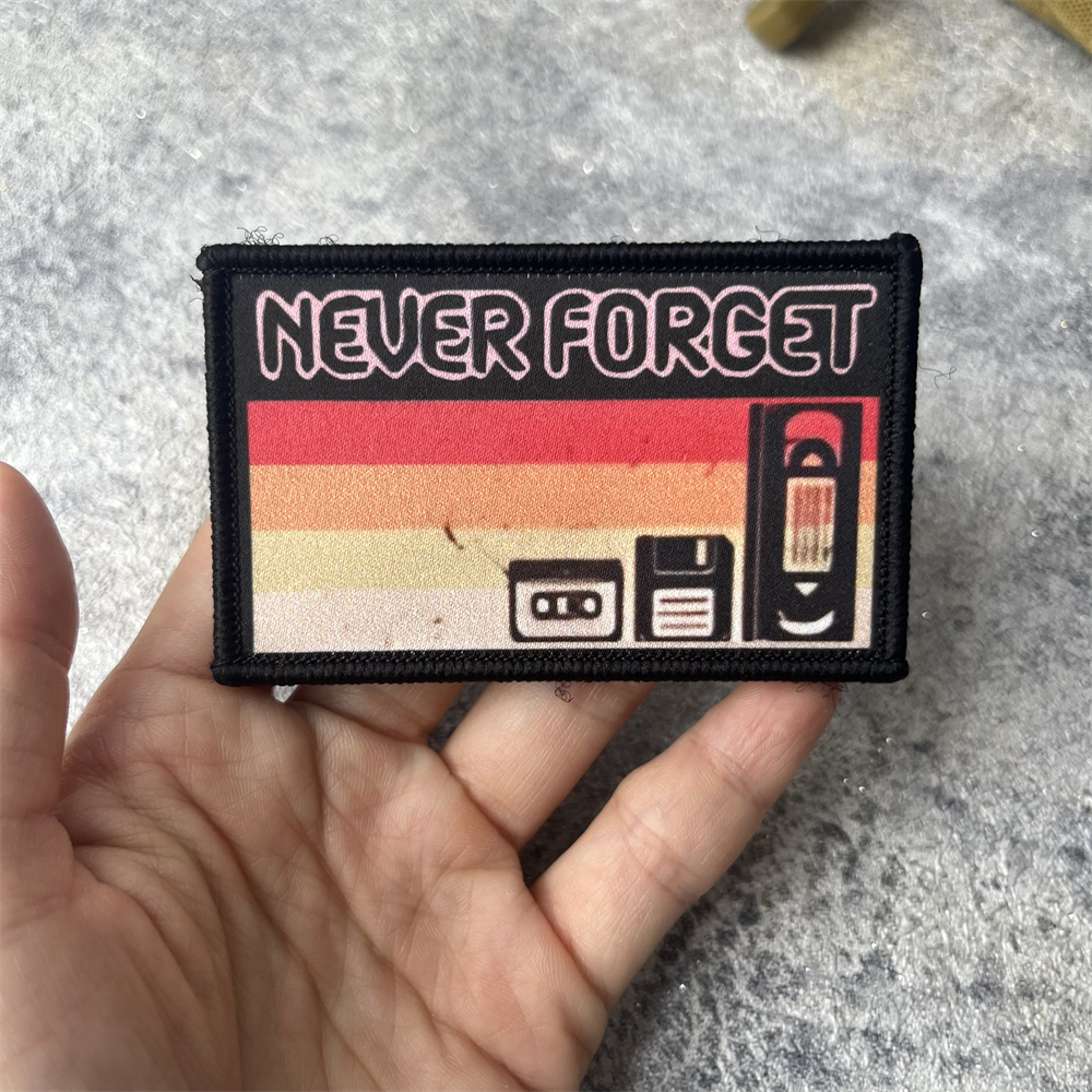 NEVER FORGET Funny Tape Morale - огляд і ціна Urban Backpack Tactical