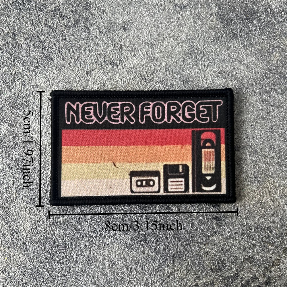 NEVER FORGET Funny Tape Morale - огляд і ціна Urban Backpack Tactical