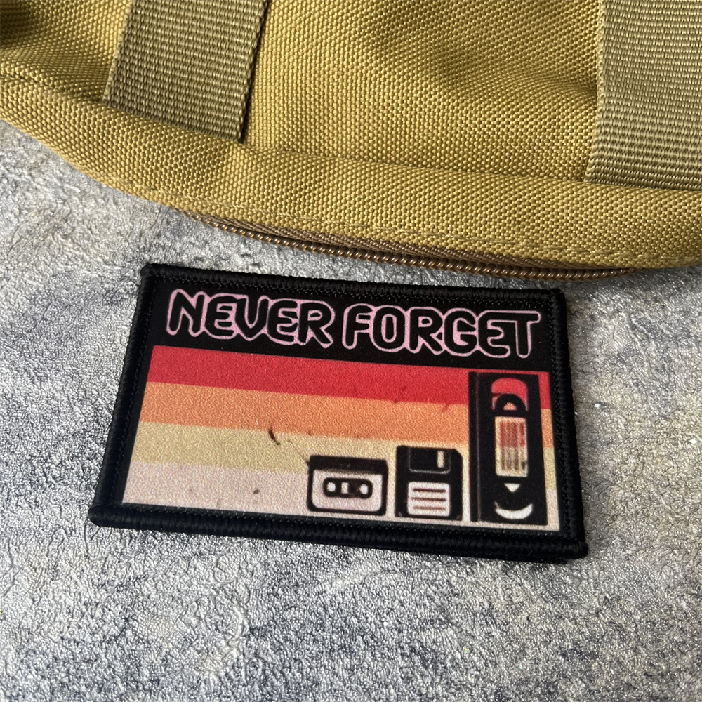 NEVER FORGET Funny Tape Morale - огляд і ціна Urban Backpack Tactical