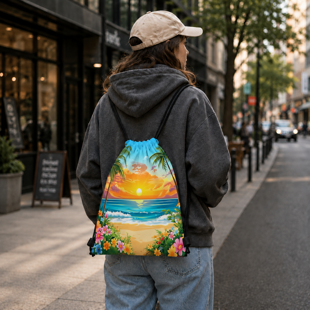 Personalized Photo Drawstring  - огляд і ціна Drawstring Gym Bag