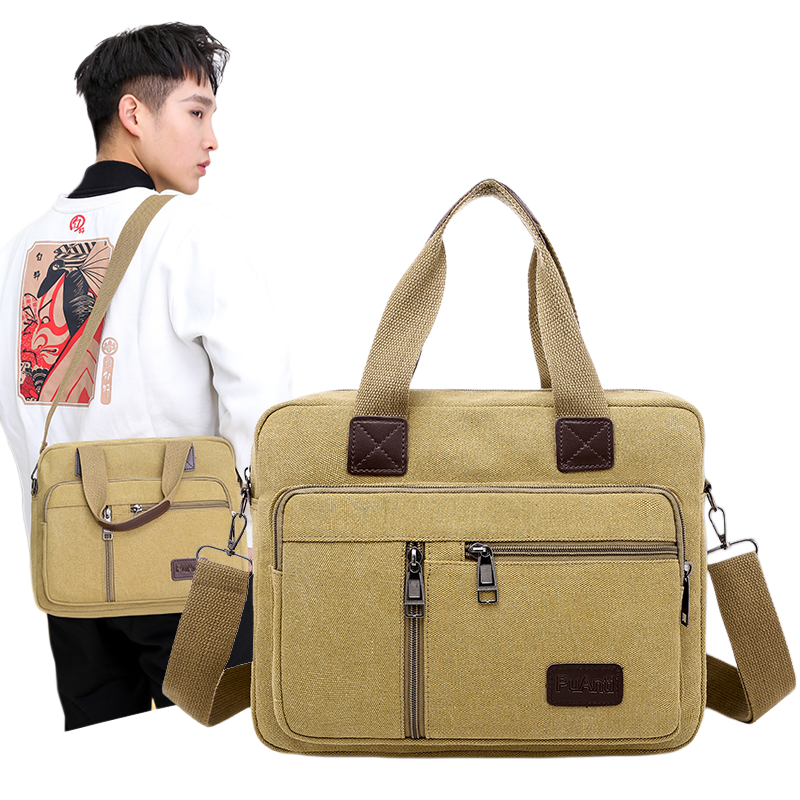 Men's Canvas Travel Handbag La - огляд і ціна Canvas Backpack Casual