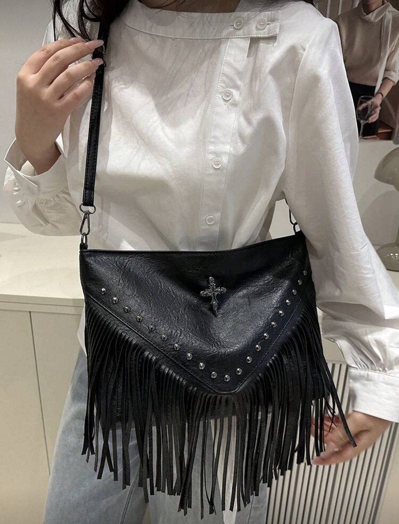 Fashionable Retro Leather Cros - огляд і ціна Mini Backpack Purse