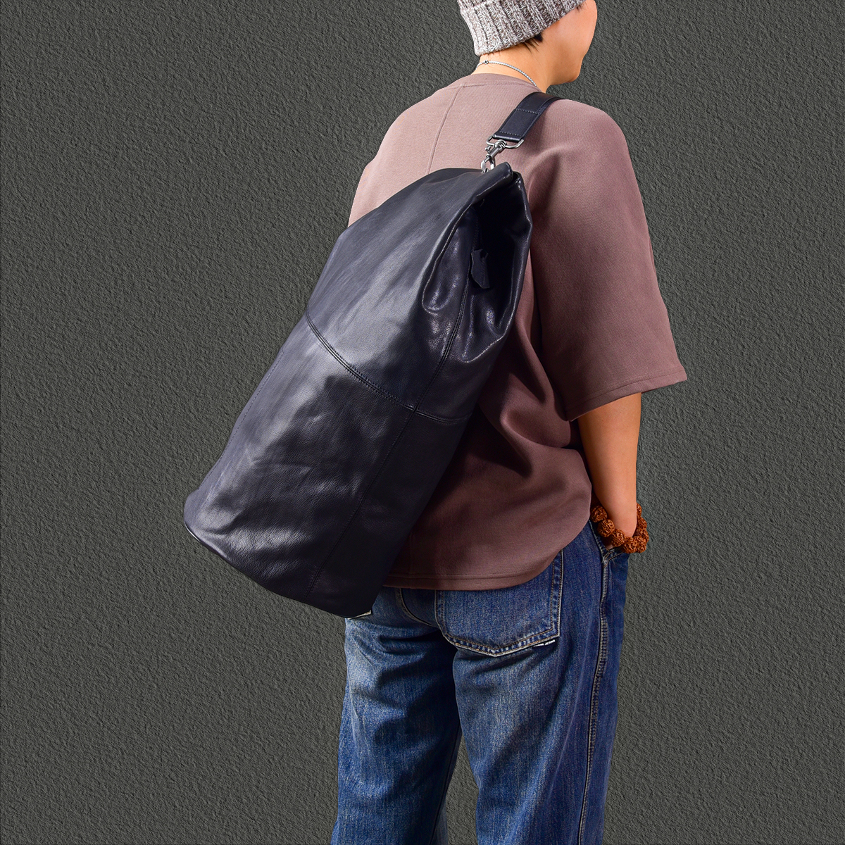 2025 New Large Capacity Genuin - огляд і ціна Leather Backpack Vintage