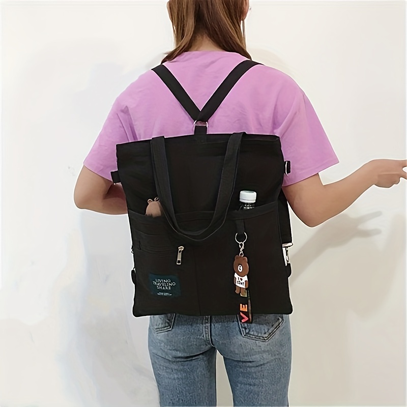 Canvas Shoulder Bag, Women's F - огляд і ціна Canvas Backpack Casual