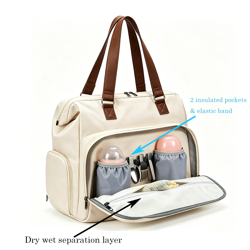 Large Capacity Diaper Bag Momm - огляд і ціна Backpack Insert Organizer