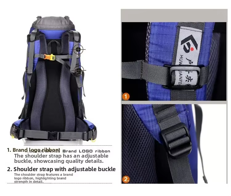 50L Waterproof Outdoor Sport H - огляд і ціна Rain Cover Backpack