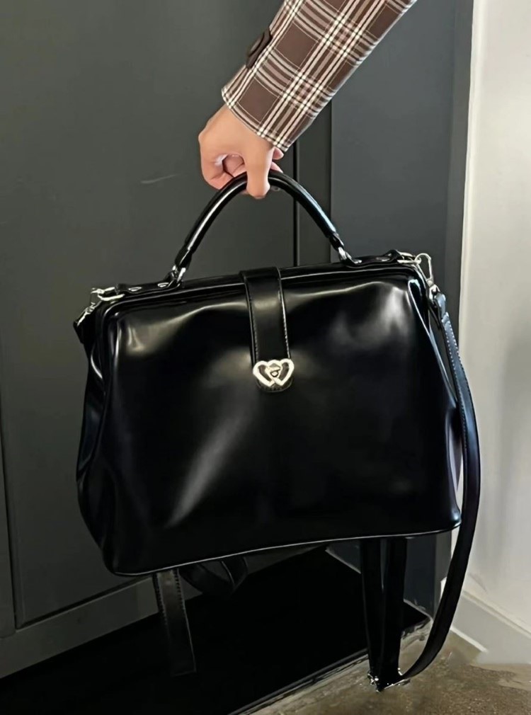 Vintage Black Y2k Mochila Wome - огляд і ціна Fashion Backpack Women