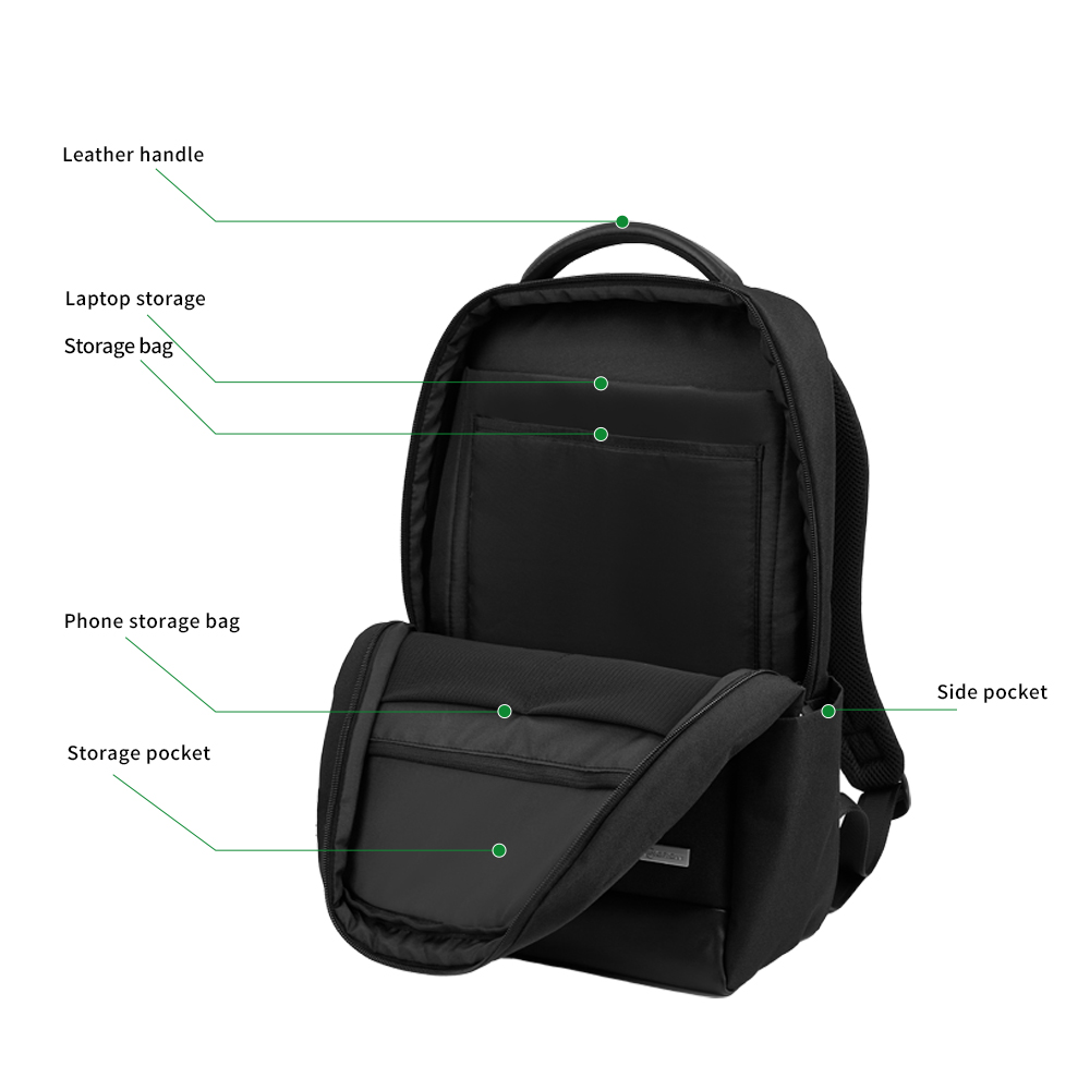 Laptop Backpack for MacBook Pr - огляд і ціна Laptop Backpack 15.6