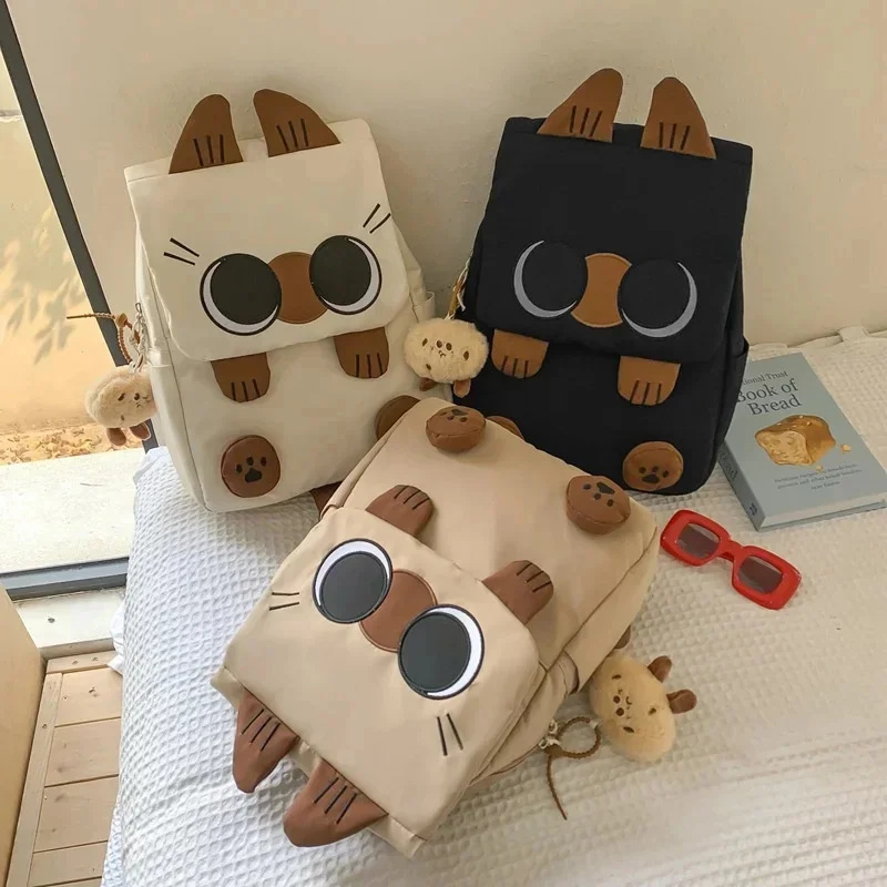 Ins Style Backpack Student Cat - огляд і ціна School Backpack Teen