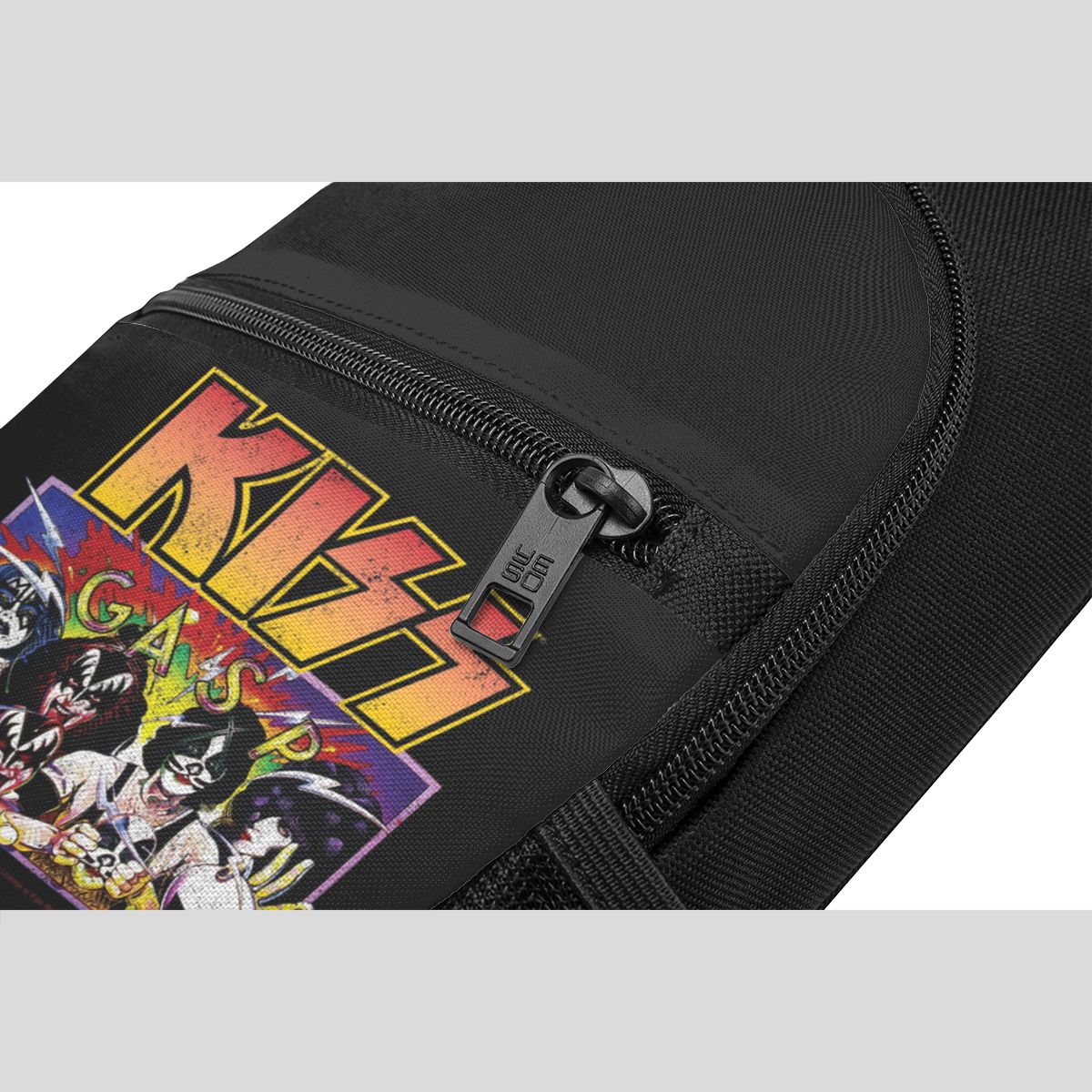 Rock Roll Band Kiss Cat Chest  - огляд і ціна Sling Backpack Shoulder
