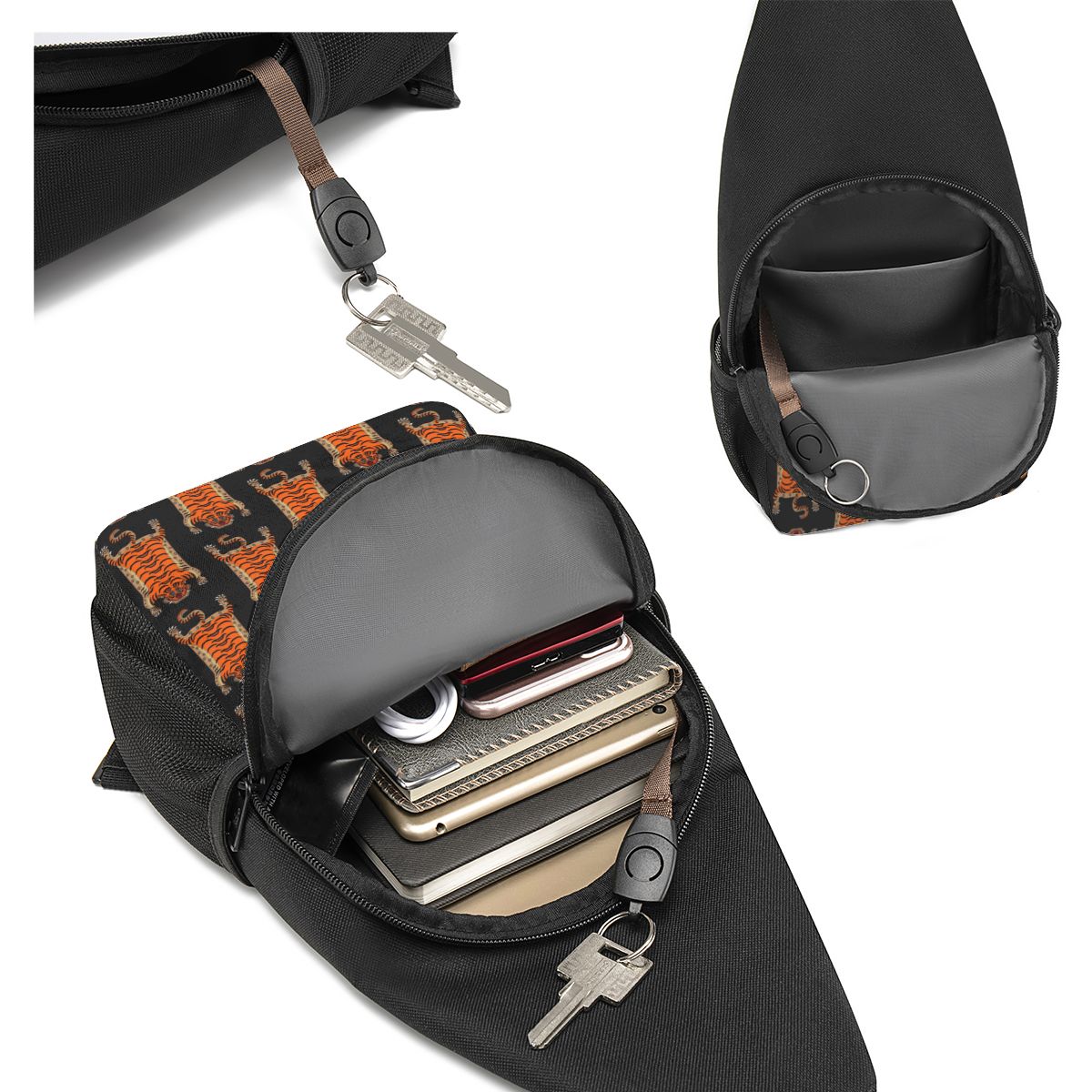 Tibetan Tiger Rug Chest Bag Me - огляд і ціна Sling Backpack Shoulder