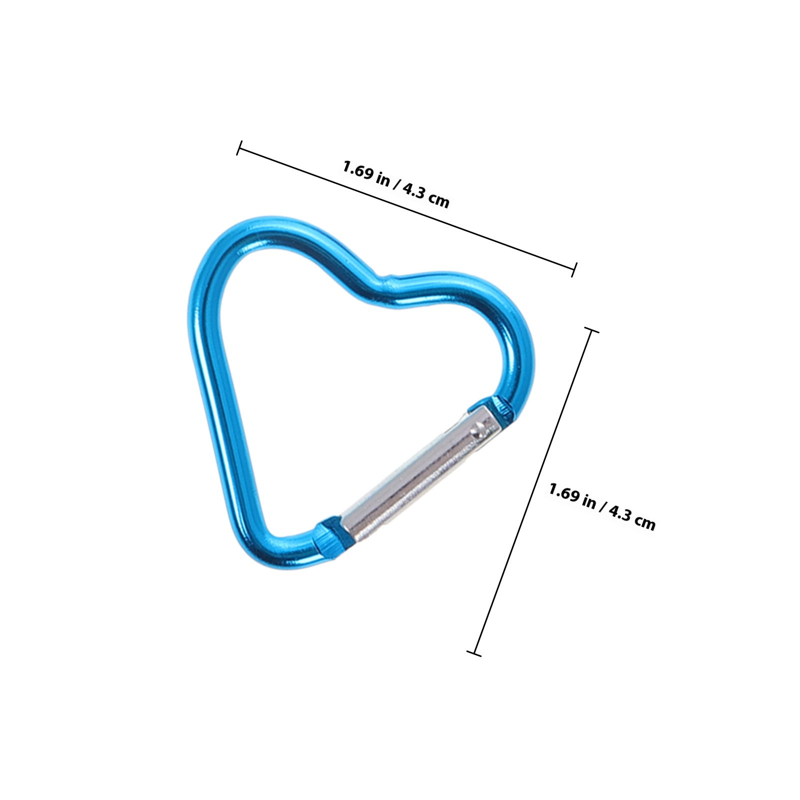 20Pcs Mini Heart Carabiner Cli - огляд і ціна Mini Backpack Purse