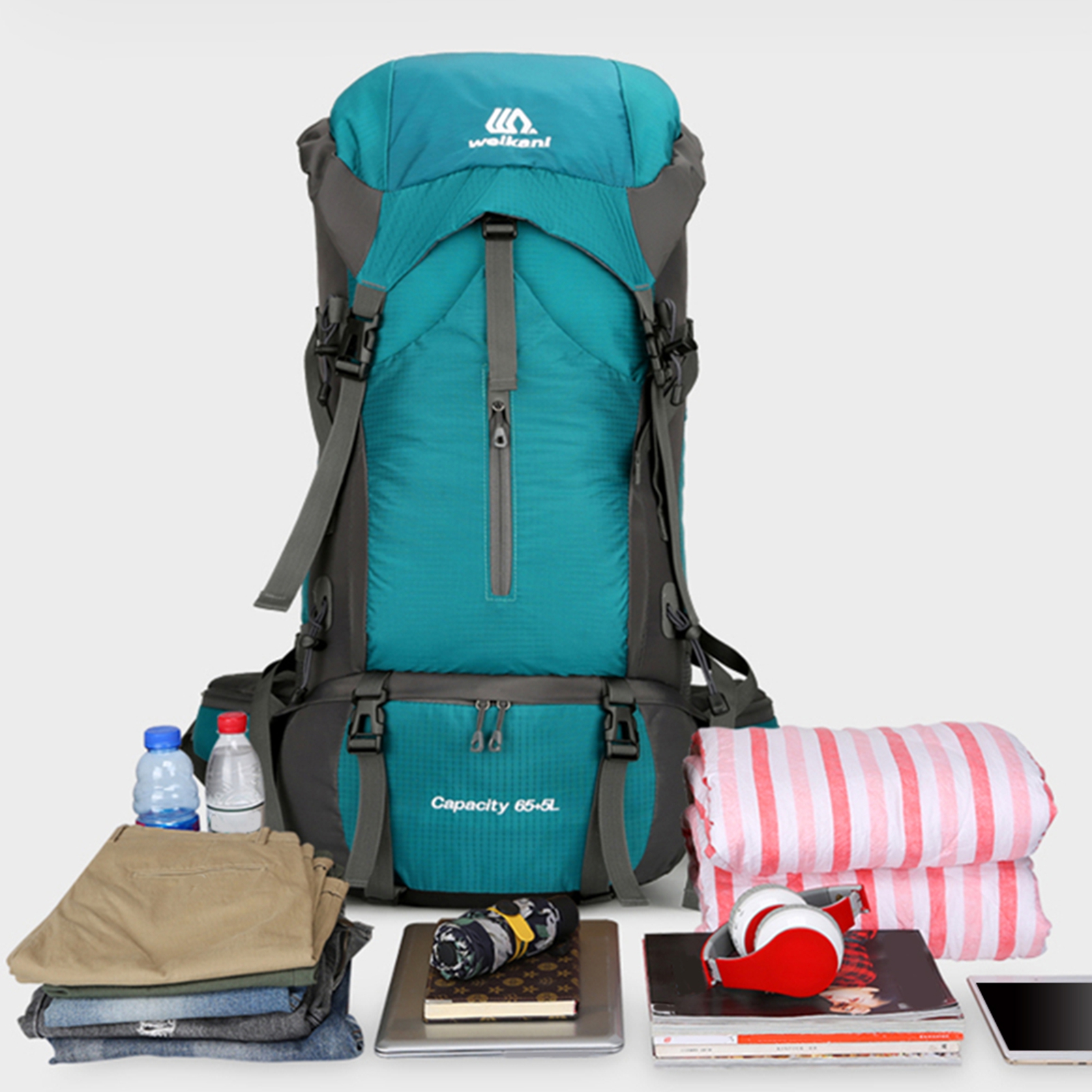 70L Extra Large Backpack for 3 - огляд і ціна Rain Cover Backpack