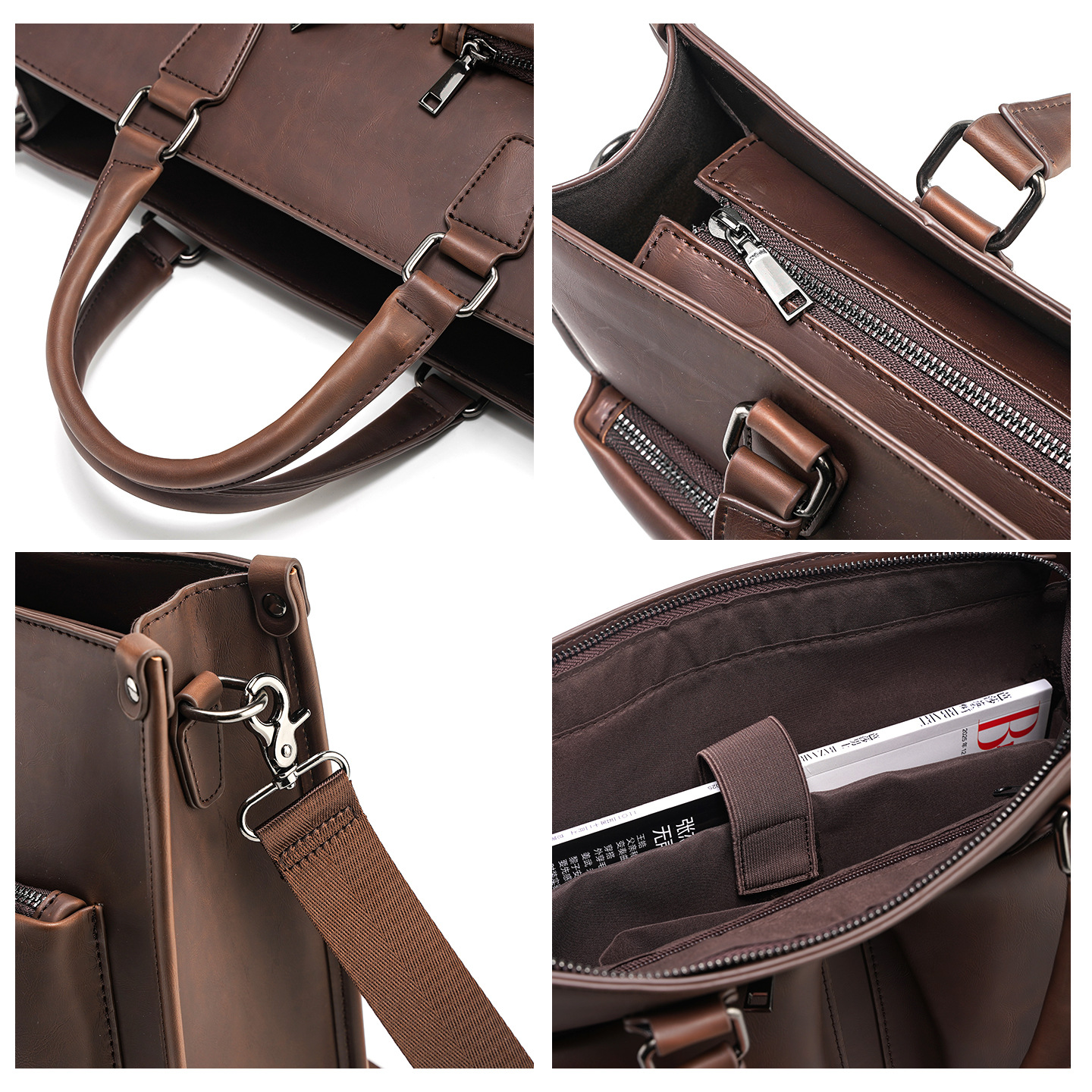 Vintage Crazy Horse Leather Br - огляд і ціна Laptop Backpack 15.6