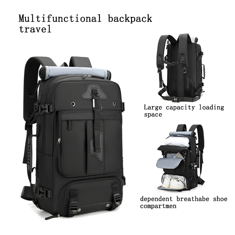 60L Large Travel Backpack Wate - огляд і ціна Hiking Backpack Waterproof