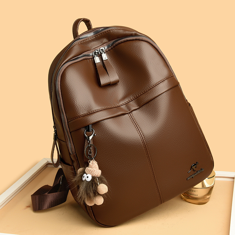 Women's Soft Leather Backpack  - огляд і ціна Leather Backpack Vintage