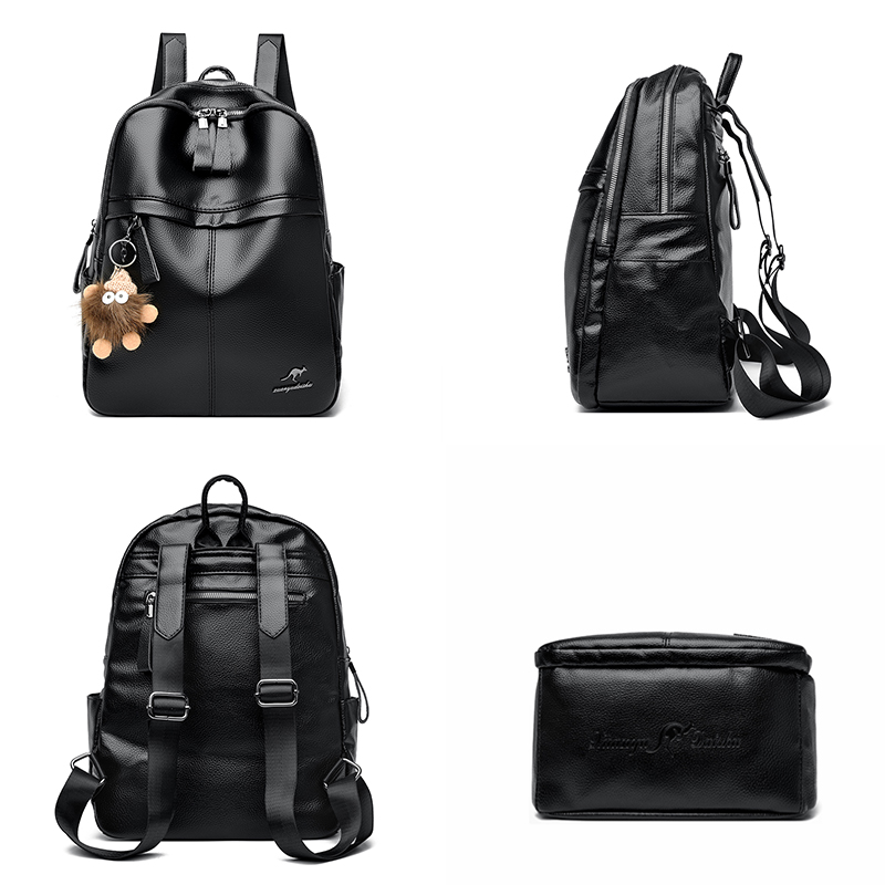 Women's Soft Leather Backpack  - огляд і ціна Leather Backpack Vintage