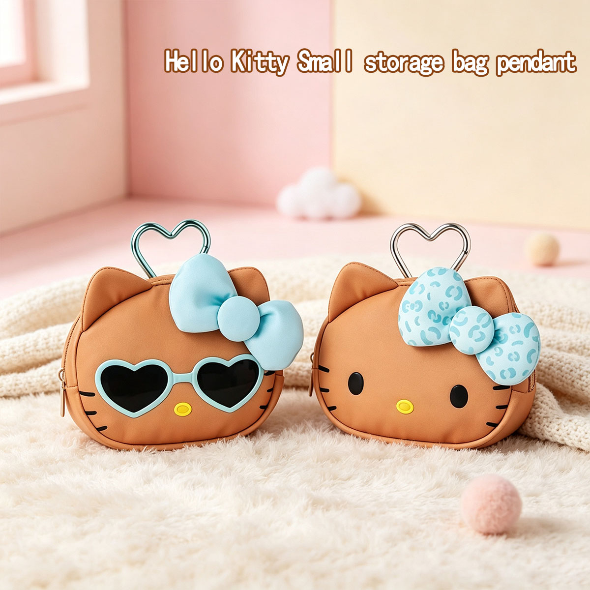 Cute Brown Hello Kitty Mini St - огляд і ціна Mini Backpack Purse