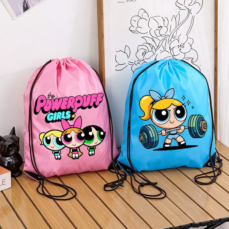 The Powerpuff Girls Drawstring - огляд і ціна Drawstring Gym Bag