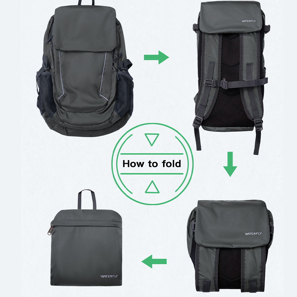 WATERFLY 28L Foldable Hiking B - огляд і ціна Foldable Backpack Small