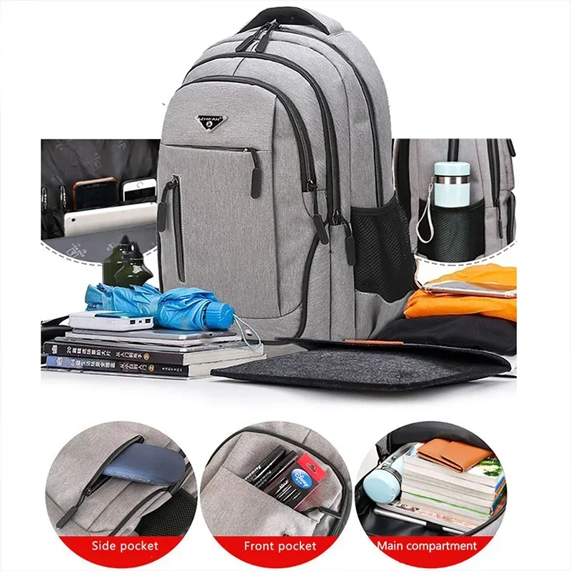 Large Capacity Backpack Men La - огляд і ціна Laptop Backpack 15.6