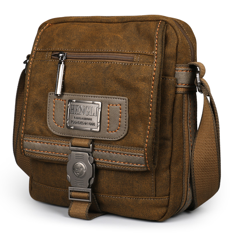Men Canvas Shoulder Bags Leisu - огляд і ціна Canvas Backpack Casual